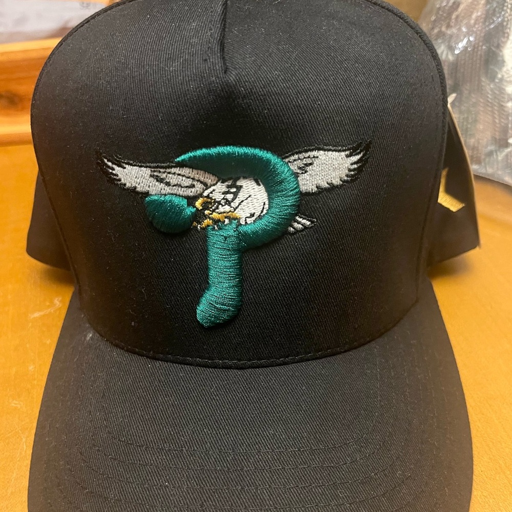 Philadelphia Eagles and Phillies P Logo Eagle hat